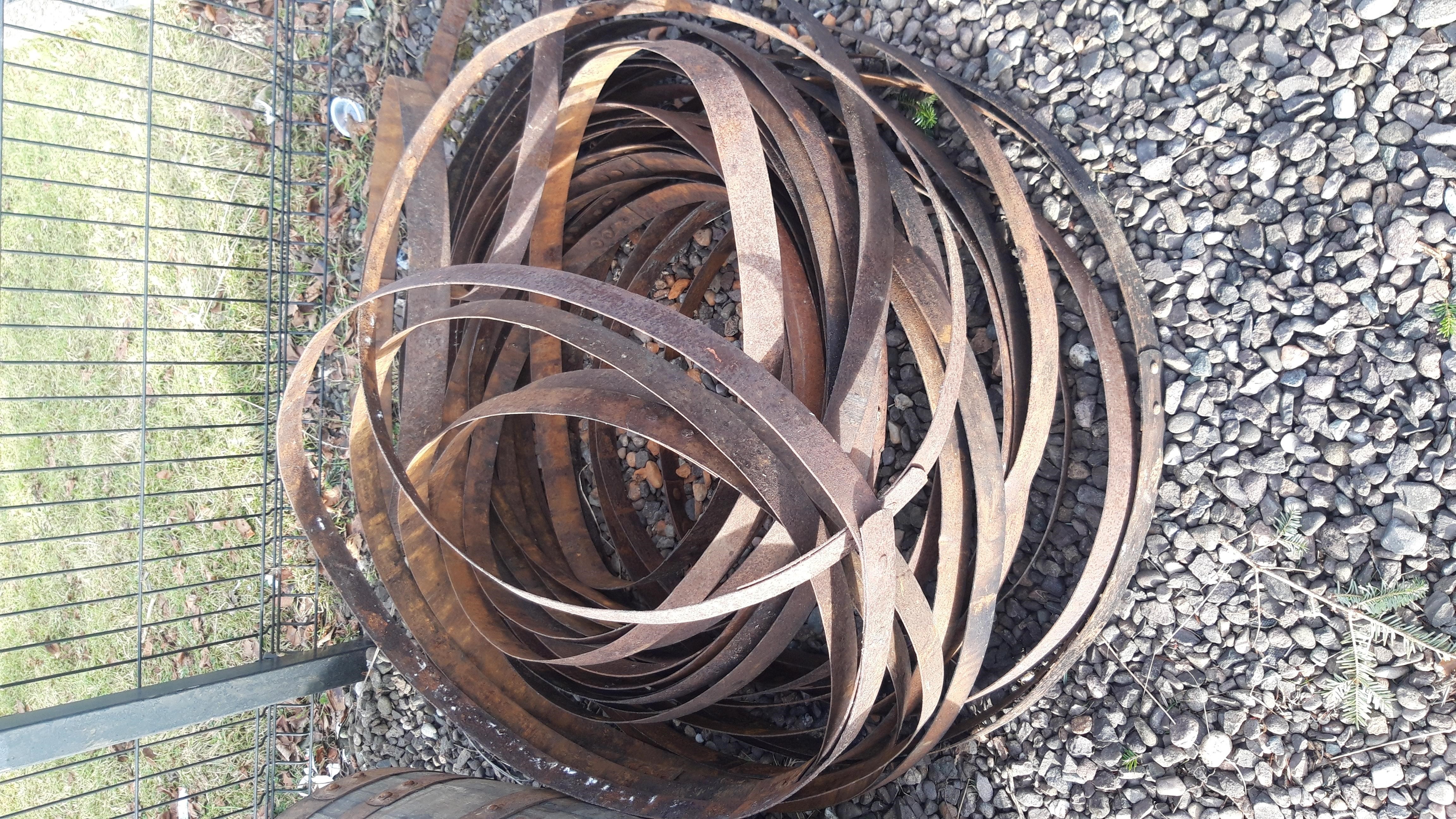 Whisky Barrel Ring (Metal) - per ring
